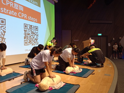 113.09.09.13.16及20大一新生CPR訓練圖片